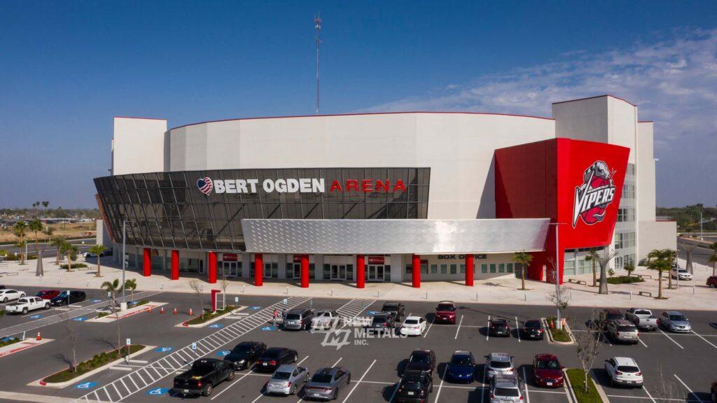Bert Ogden Arena New Metals